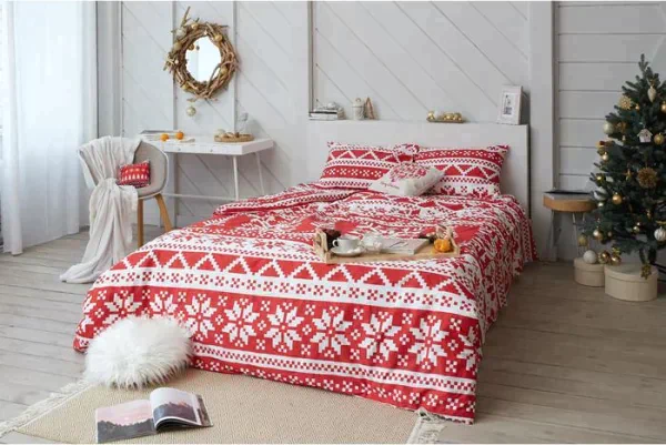 Постельное белье LoveLife 2сп Christmas ornament 175*215см,200*225см,50*70см-2шт