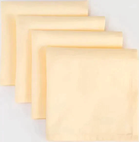 Набор салфеток с пропиткой ВГМО Этель Elegance 45*45см, цв.молочный, пл.192 г/м2