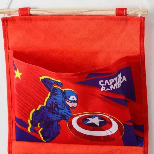 Кармашки вертикальные настенные "Capitan America", Мстители