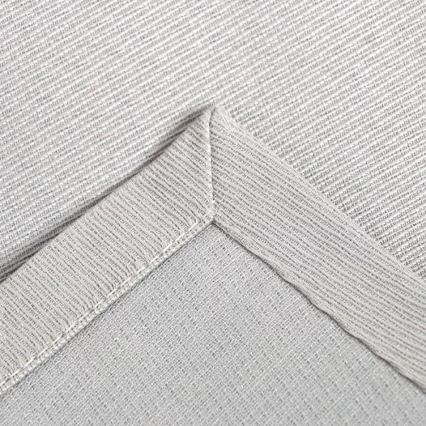 Скатерть Этель Cozy 150*220 +/-3см, цв.серый, пл. 192 г/м2, хл с ВГМО