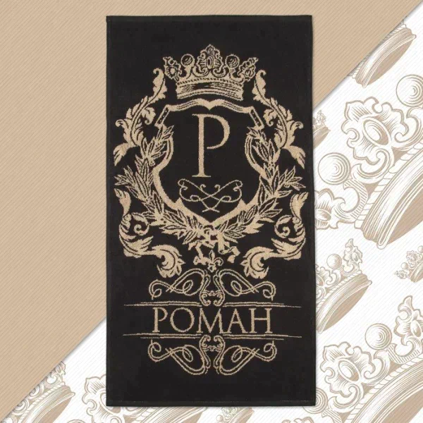 Полотенце именное махровое Этель "Роман" 50х90см, 100% хлопок, 420гр/м2
