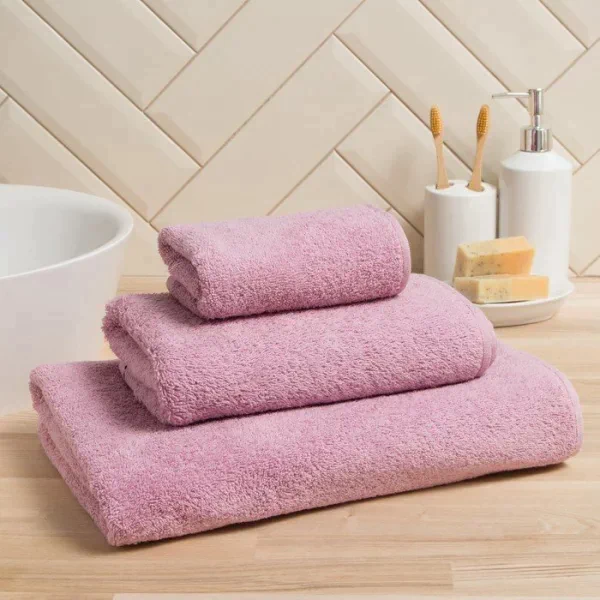 Полотенце махровое LoveLife "Plain" 50*90 см, цв. пыльная роза, 100% хлопок, 450 гр/м2