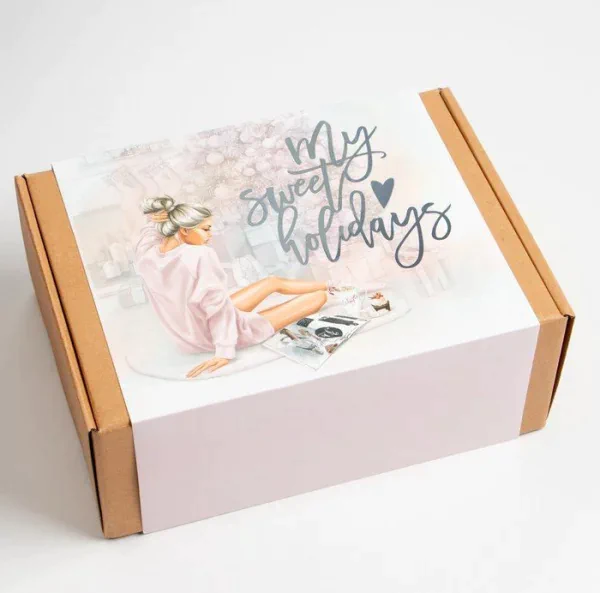 Набор подарочный Этель My sweet holidays полотенце 30х60см и аксс (4 предм)