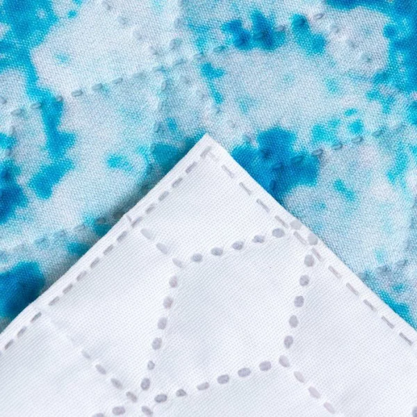 Покрывало "Этель" 2 сп Морская волна, 175*210±2 см, микрофибра