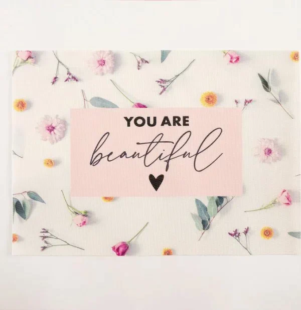 Салфетка на стол "You are beautiful"