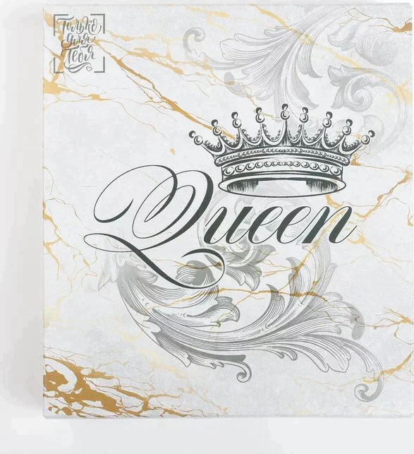 Полотенце махровое "Queen" 30х70 см 100% хлопок, 370гр/м2
