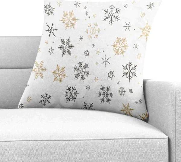 Подушка квадратная Cortin «Зимняя метель»