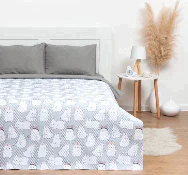 Покрывало Этель Евро Cute rabbits, 230х210 см