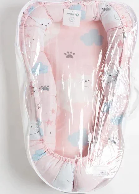 Матрасик-топпер "Крошка Я" Sweet cats, 60х90 см, 100% хлопок