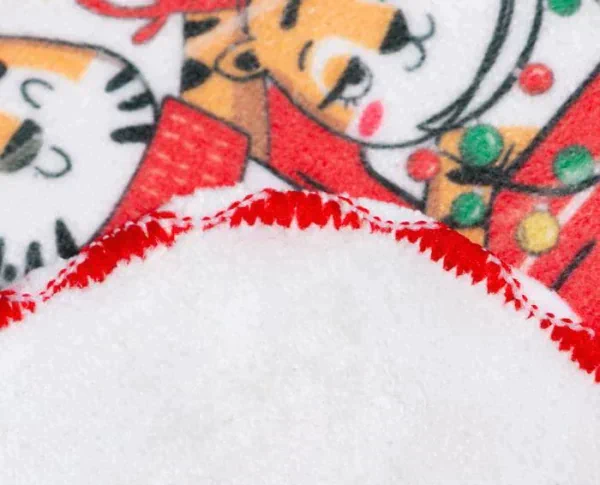 Новогодняя салфетка для уборки "Tigress Christmas", 20х20 см, п/э