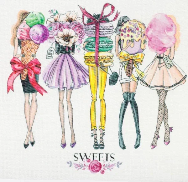 Салфетка на стол "Girls sweets" 29*40 см