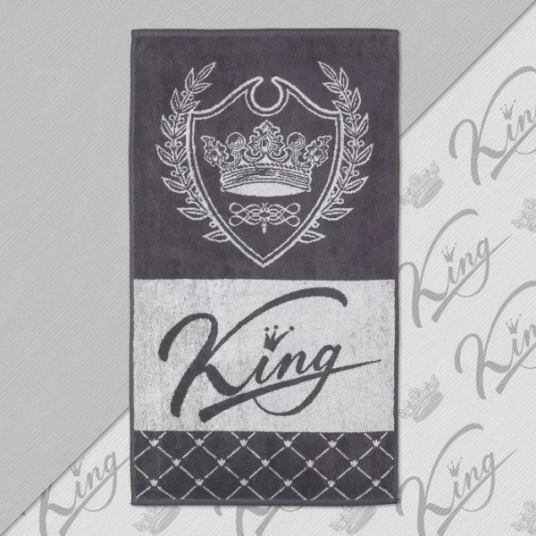 Полотенце махровое Этель "King" 50х90см, 100% хлопок, 420гр/м2