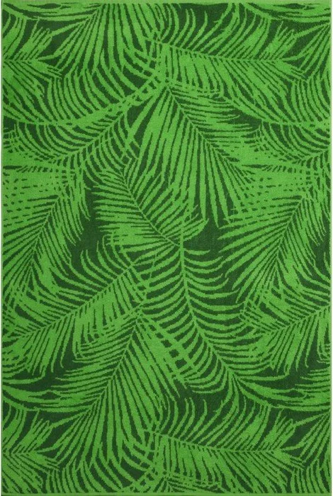 Полотенце махровое Tropical color, 100х150 см, цвет зелёный
