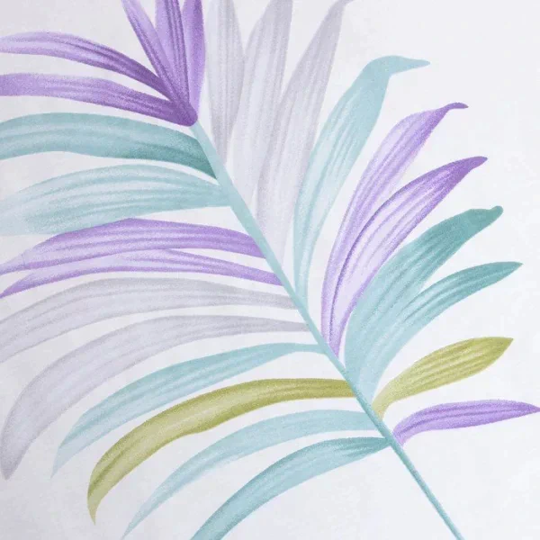 Простыня на резинке LoveLife 180*200*25см, "Tropics", 100% хлопок, сатин, 125г/м²