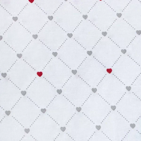 Постельное бельё Этель дуэт "Love" 143*215см-2шт,220*240см,70*70см-2шт, 100% хлопок, бязь, 125 г/м2
