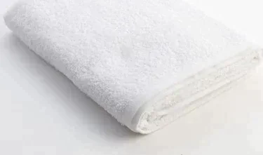 Полотенце махровое Экономь и Я 50х90 см, цв. белый, 340 г/м²