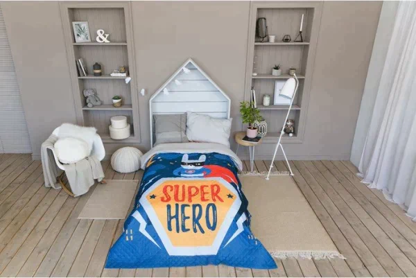 Покрывало детское Этель 1,5 сп "Super hero", 145х210 см, микрофибра