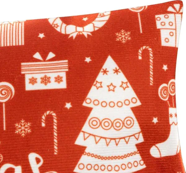 Наволочка Этель "Merry Christmas" 40 х 40 см, 100% п/э