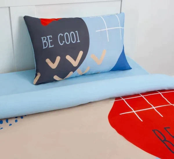 Постельное бельё «Этель» 1.5 сп Be cool 143*215 см, 150*214 см, 50*70 см -1 шт,100% хл, бязь