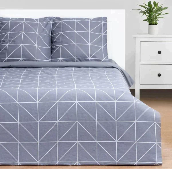 Постельное бельё Этель евро Night haze 200х217 см, 220х240 см, 70х70 см - 2 шт