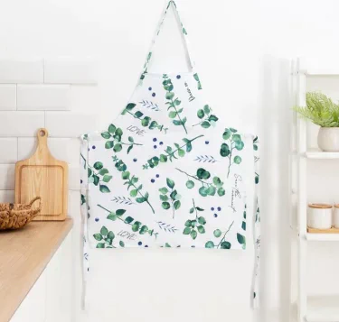 Фартук "Доляна" Eucalyptus 60х65 см, 100% хлопок, 164 г/м2