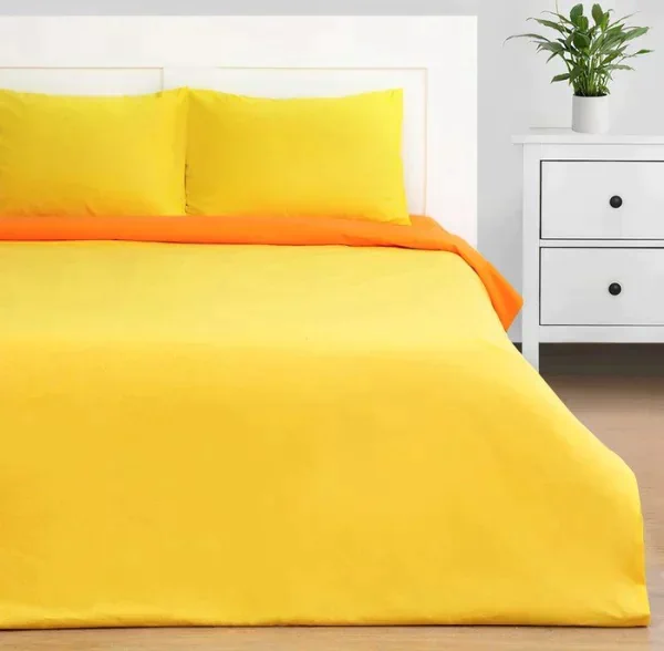 Постельное белье Этель 2 сп Yellow morning 175*215, 200*220, 50*70-2 шт, поплин