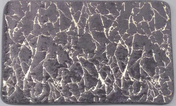 Коврик Доляна «Камень», 50×80 см, цвет серый