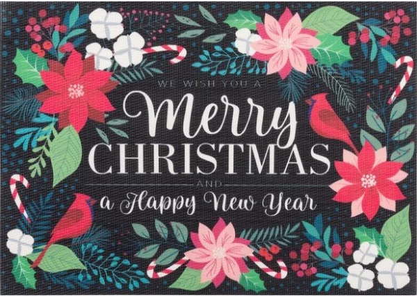 Новогодняя салфетка на стол Merry Christmas» 40х29 см