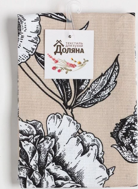 Полотенце "Доляна" Blooming garden 35х60см 100% хл,164 г/м2
