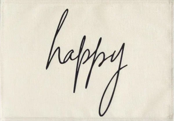 Салфетка на стол Доляна Happy, 30х45 см, полиэстер 100%