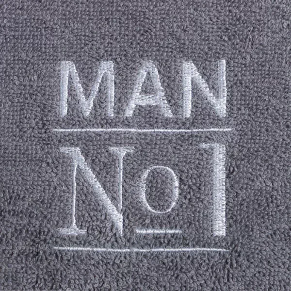 Полотенце махровое "Man №1" 30х60 см, 100% хлопок 340г/м2