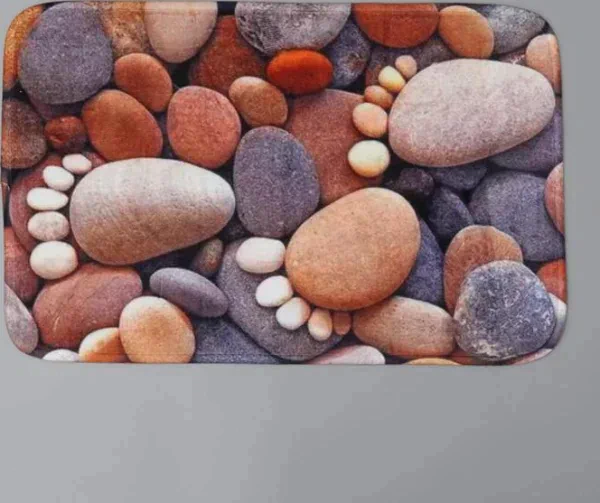Коврик Доляна «Камни следы», 40×60 см