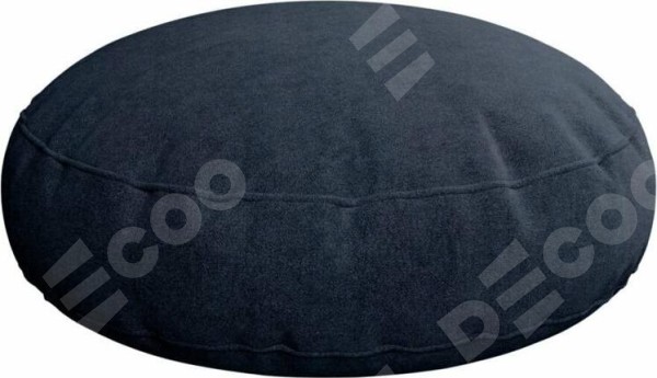 Подушка круглая Cortin софт тёмно-синий