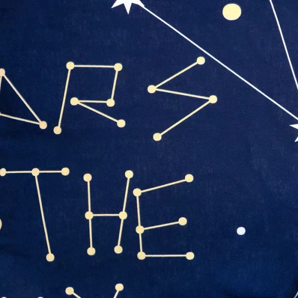Постельное бельё Этель 1,5 сп "Stars in the sky" 143х215 см, 150х214 см, 50х70 см -1 шт, 100% хлопок, бязь