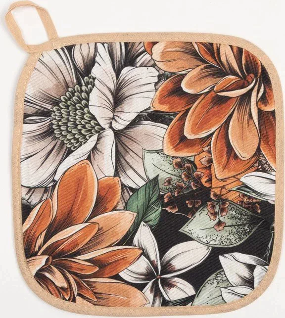 Прихватка "Этель" Meadow flower 19х19 см, 100% хл, саржа 190 г/м2