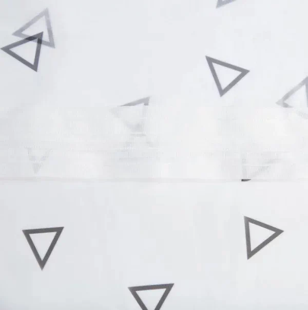 Комплект тюлей "Этель" Black triangle, 145*260 см-2 шт, 100% п/э