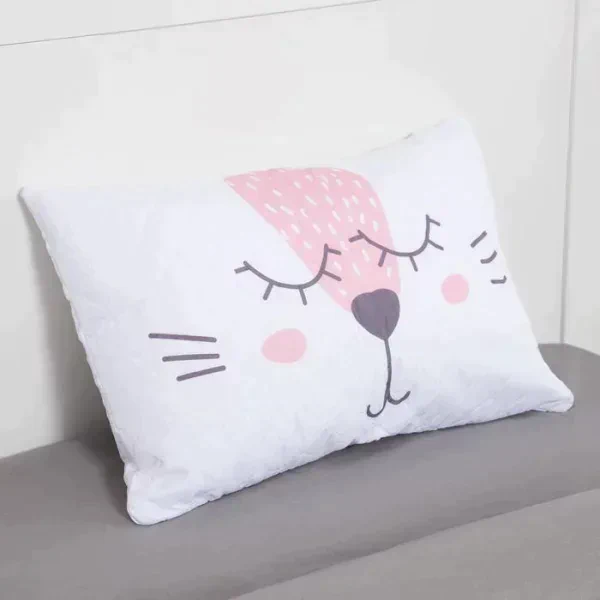 Покрывало детское и наволочка Этель 1,5 сп "Cute cats", 145х210 ±5 см, 40х60 см, микрофибра