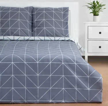Постельное бельё Этель евро "Grey haze" 200*217 см, 220*240 см, 70*70 см - 2 шт,бязь 125 г/м2