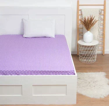 Простыня на резинке Этель 180х200х25 см, Purple style