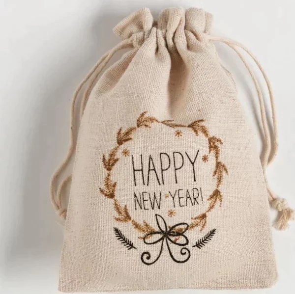 Набор подарочный Happy new year полотенце и аксессуары(4 предмета)