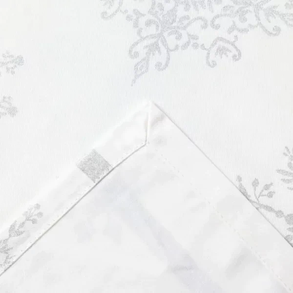 Скатерть "Этель" Серебряные снежинки 149х180см, 100%хл, 190г/м2