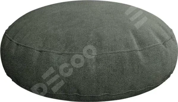Подушка круглая Cortin cotton блэкаут серый