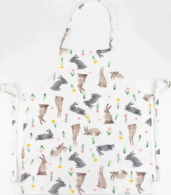 Фартук "Доляна" Fluffy bunnies 60х70 см, 100% хлопок, 164 г/м2