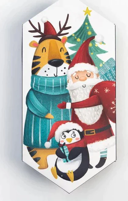 Новогоднее полотенце махровое Этель Happy new year 30х60 см, 100% хл, 340г/м2