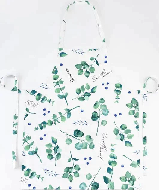 Фартук "Этель" Eucalyptus 60х70см, 100%хл,саржа 190 гр/м2