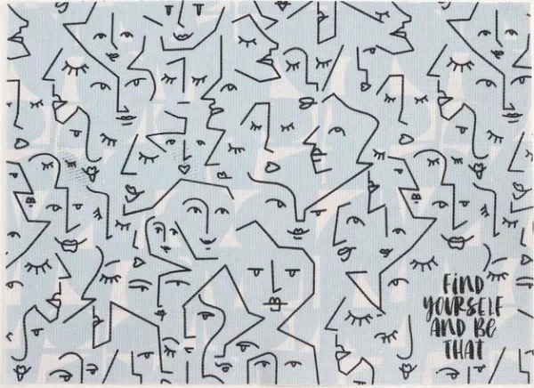 Салфетка на стол "Find yourself"