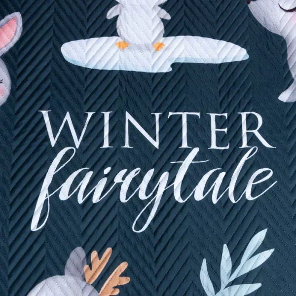 Покрывало детское Этель" 1,5 сп "Winter fairytale", 145х210 см, микрофибра