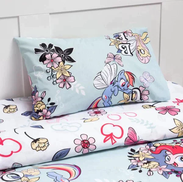 Постельное бельё 1,5 сп "Fairy forest" Мой маленький пони 143*215 см, 150*214 см, 50*70 см -1 шт