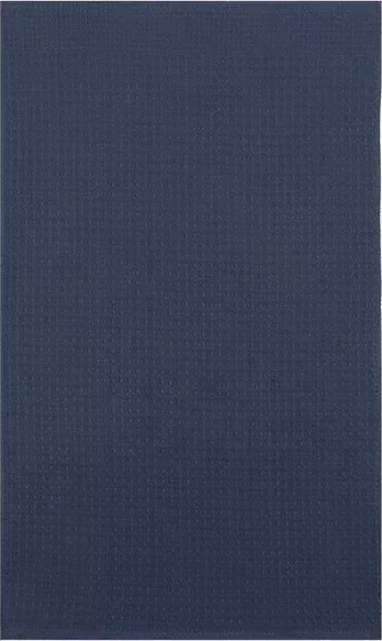 Полотенце "Доляна" цв. индиго 35х60 см, 100% хл., крупная вафля 220 г/м2