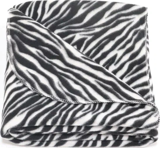Плед Zebra 130x150 см, флис 120 г/м, полиэстер 100%